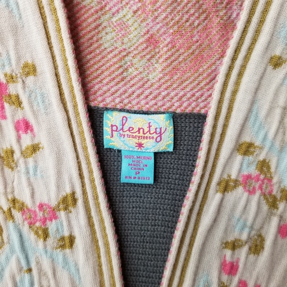 Plenty by Tracy Reese grey wool crop cardigan - Picture 8 of 8